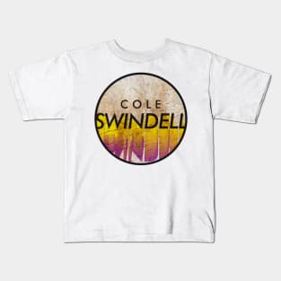 Cole Swindell - VINTAGE YELLOW CIRCLE Kids T-Shirt